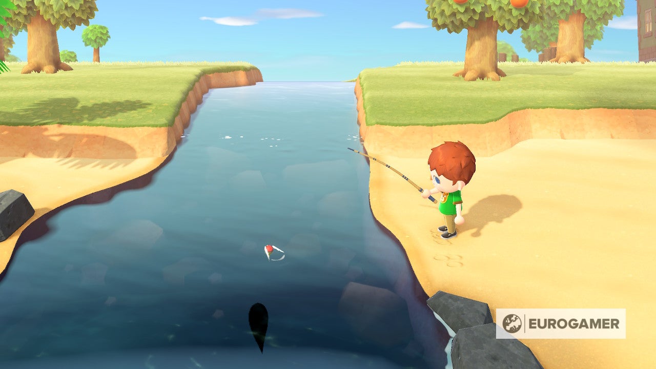 Animal Crossing Sturgeon How to catch and find the river mouth